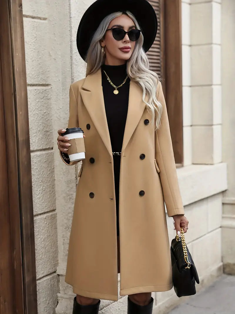 Melvyna | Long Women's Winter Coat with Elegant Cut 4