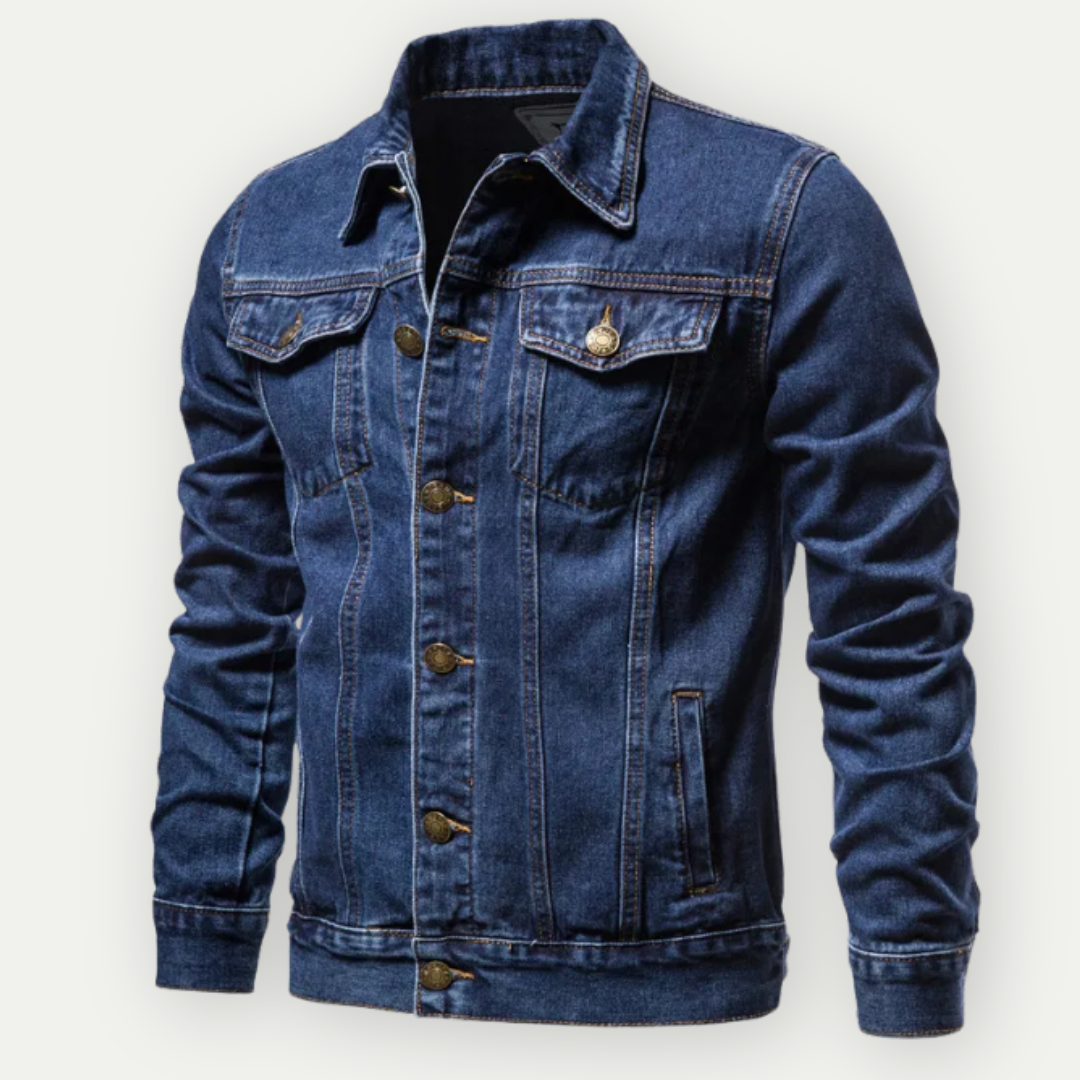 Men's Denim Jacket | Premium Indigo Wash, Timeless Style 2