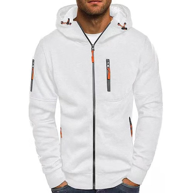 Men's Hoodie | Breathable Cotton Blend, Practical Pockets 0
