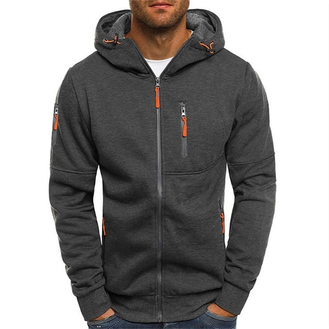 Men's Hoodie | Breathable Cotton Blend, Practical Pockets 3