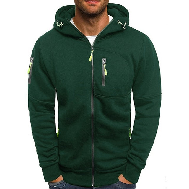 Men's Hoodie | Breathable Cotton Blend, Practical Pockets 4