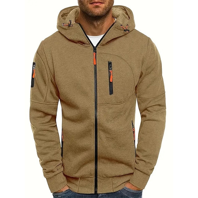 Men's Hoodie | Breathable Cotton Blend, Practical Pockets 9
