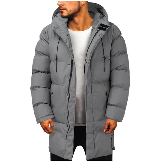 Men's Parka | Quilted with Hood, Winter Style 0