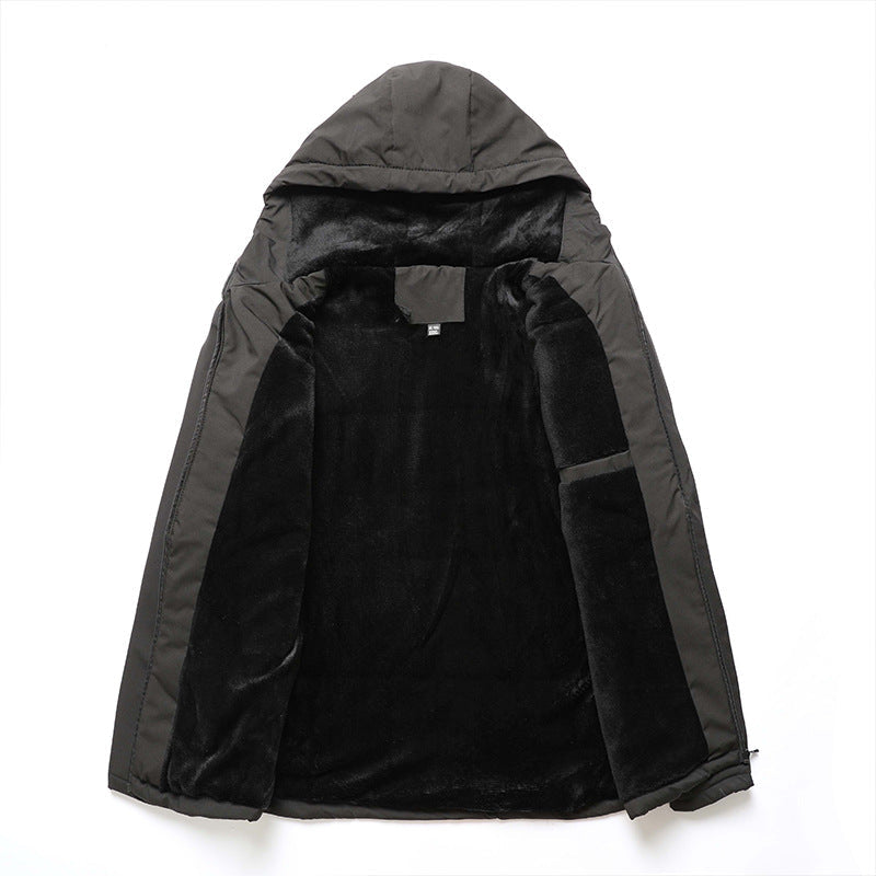 Men's Rain Jacket With Hood | Waterproof Acetate Cashmere Blend 8