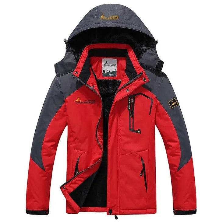 Men's Waterproof Jacket | High-Quality Polyester, Flexible Design 0