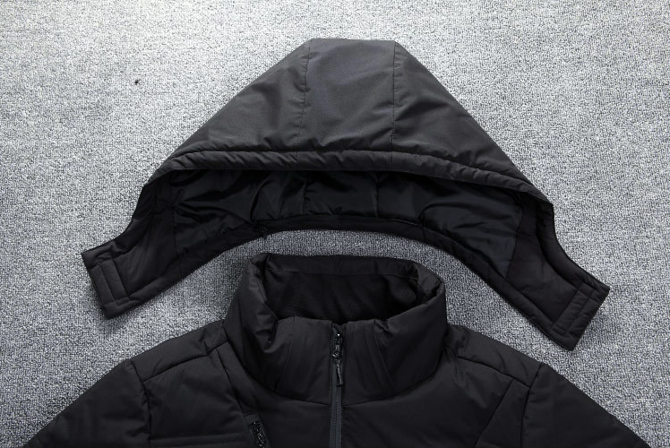 Men's Winter Jacket | High-Quality Polyester, Removable Hood 1