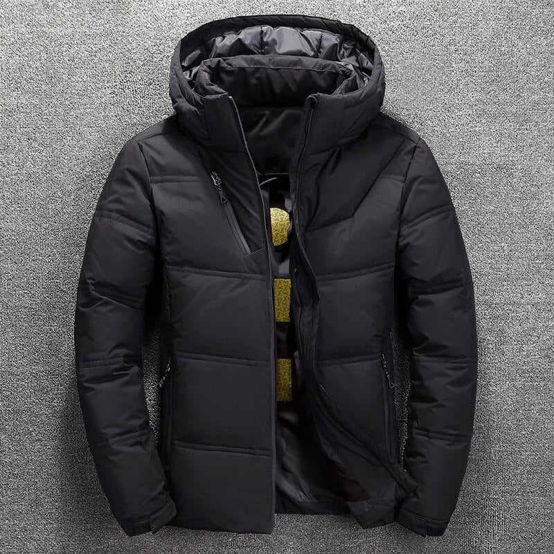 Men's Winter Jacket | High-Quality Polyester, Removable Hood 2