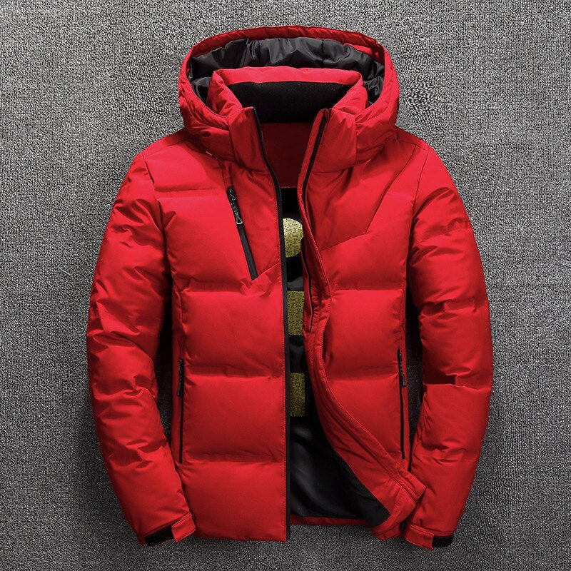 Men's Winter Jacket | High-Quality Polyester, Removable Hood 4