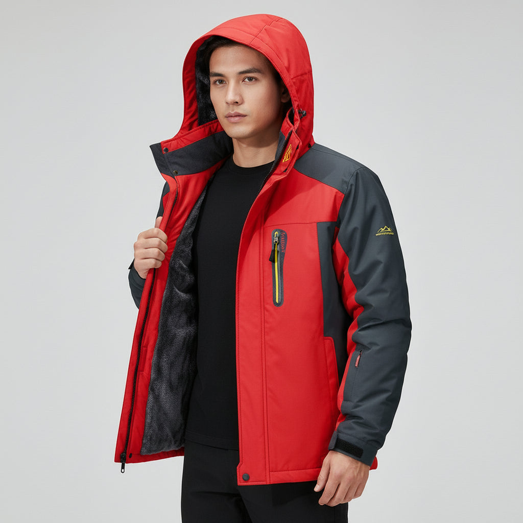 Men's Winter Jacket | Outdoor Jacket | Waterproof & Windproof | Winter Essentials | Padded Interior 3