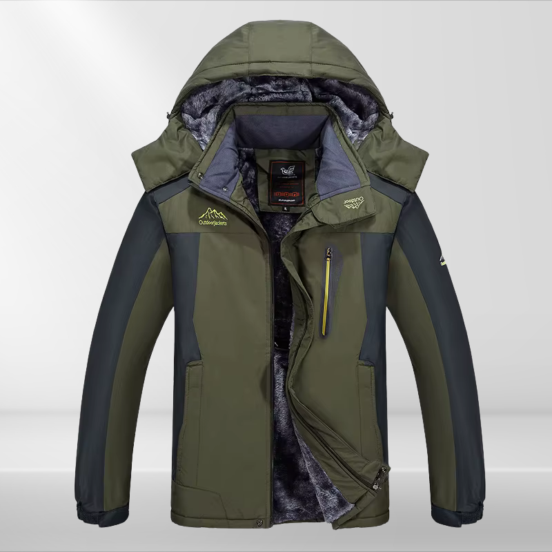 Men's Winter Jacket | Waterproof Outer Fabric, Warm Fleece 2