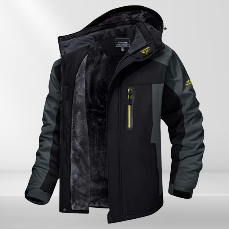 Men's Winter Jacket | Waterproof Outer Fabric, Warm Fleece 5