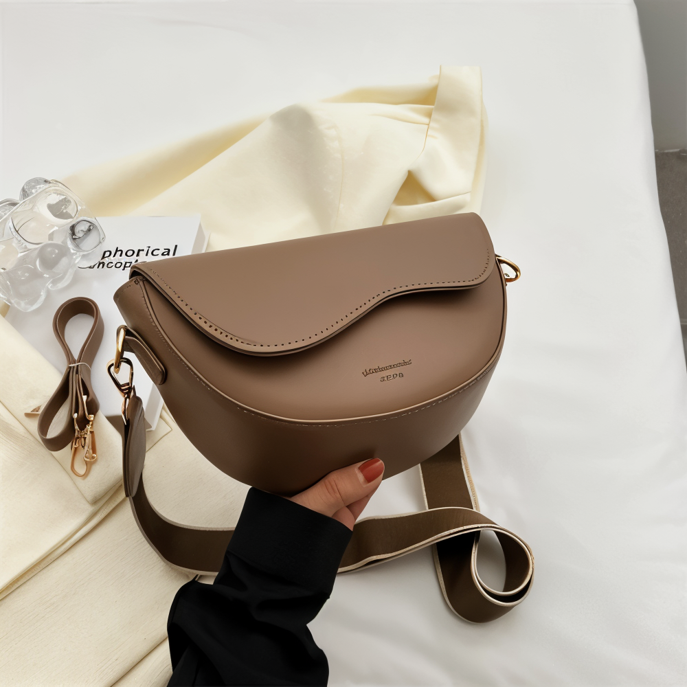 Mila Women's Crossbody Bag | Vegan Leather, Sustainable and Fashionable 8