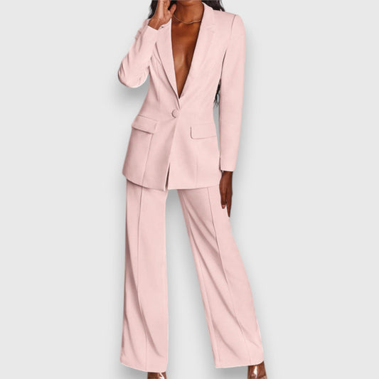 Mila Women's Set | Elegant Blazer and Trousers, Comfortable and Chic 0