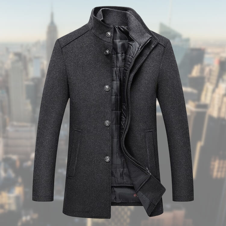 Milan Men's Coat | Premium Fabrics, Timeless Design 1