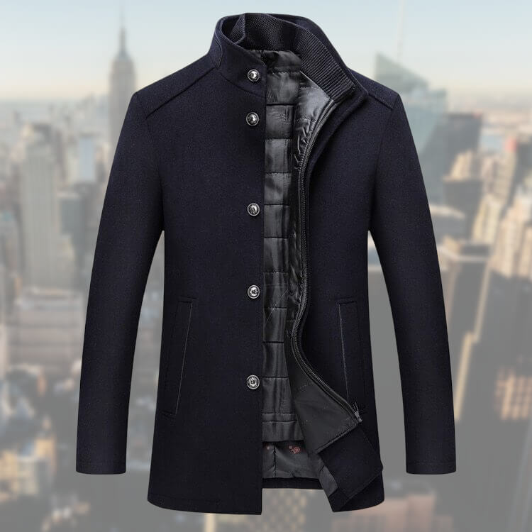Milan Men's Coat | Premium Fabrics, Timeless Design 2