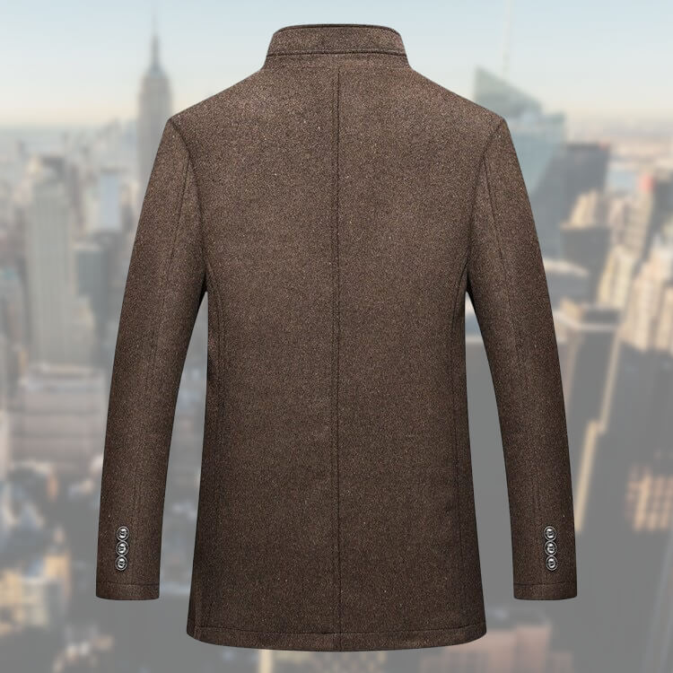 Milan Men's Coat | Premium Fabrics, Timeless Design 5