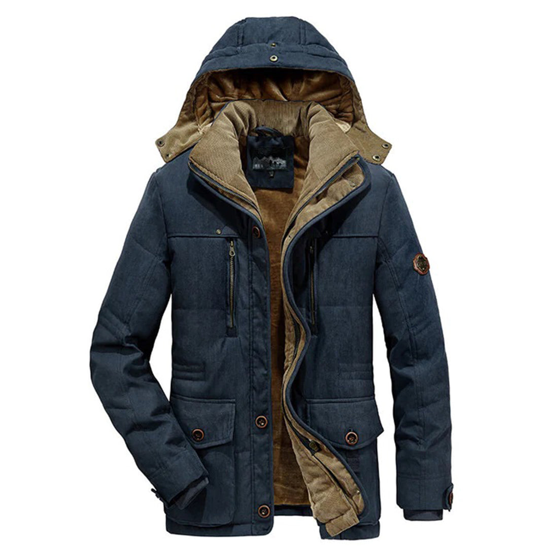Milan Men's Winter Jacket | Warm Fleece Lining, Rugged Design 2