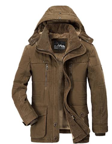 Milan Men's Winter Jacket | Warm Fleece Lining, Rugged Design 3