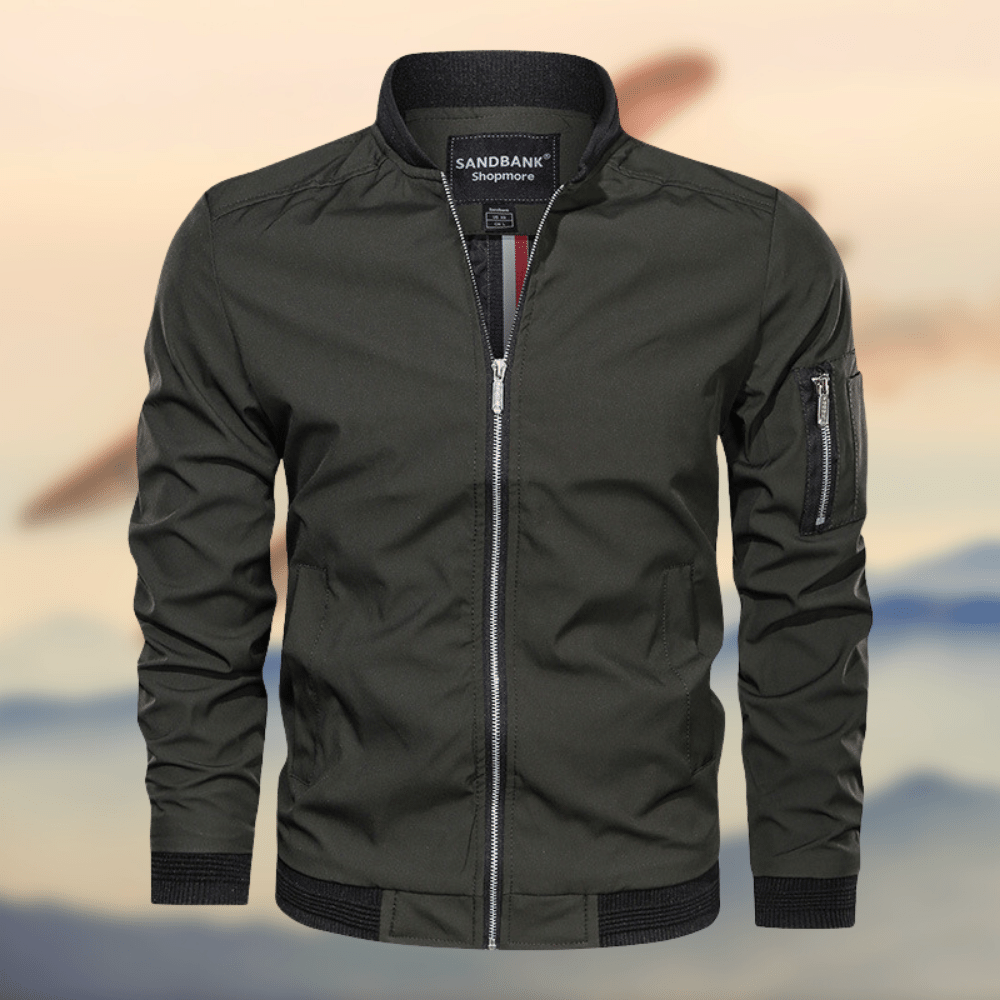 Milo Men's Bomber Jacket | Lightweight, Casual Style 0