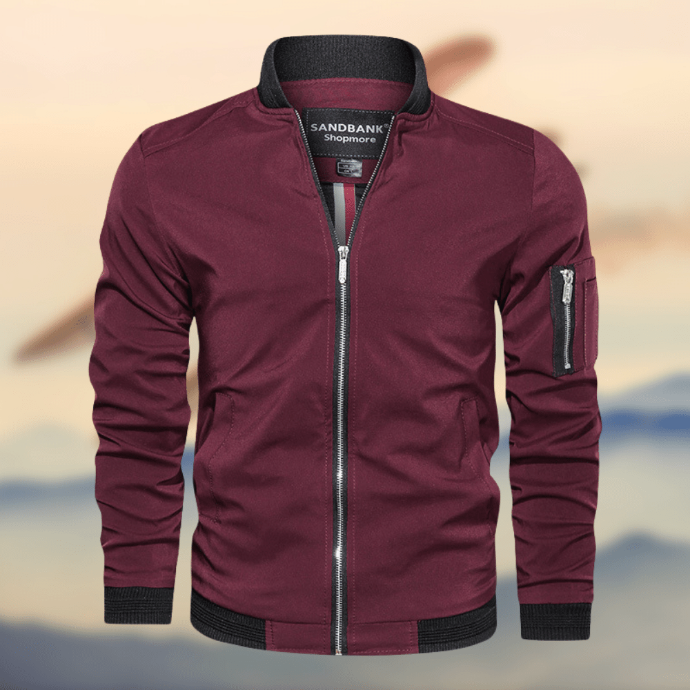 Milo Men's Bomber Jacket | Lightweight, Casual Style 2