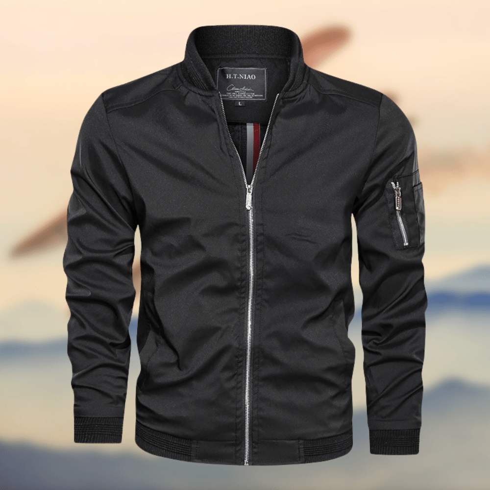 Milo Men's Bomber Jacket | Lightweight, Casual Style 4