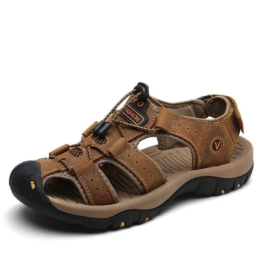 Milo Men's Hiking Sandals | Premium Leather, Comfortable and Durable 0