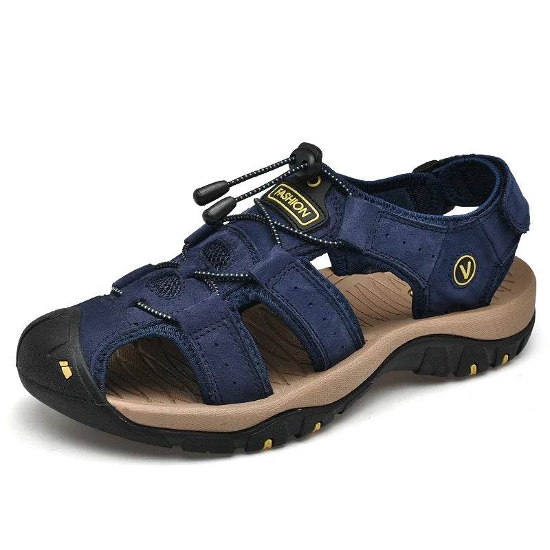 Milo Men's Hiking Sandals | Premium Leather, Comfortable and Durable 3