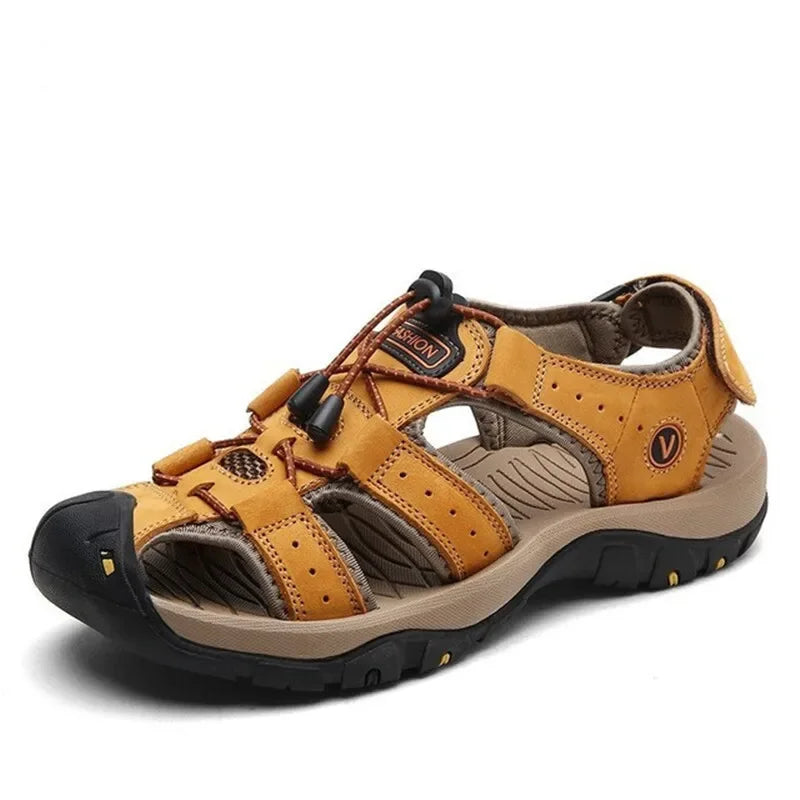 Milo Men's Hiking Sandals | Premium Leather, Comfortable and Durable 4