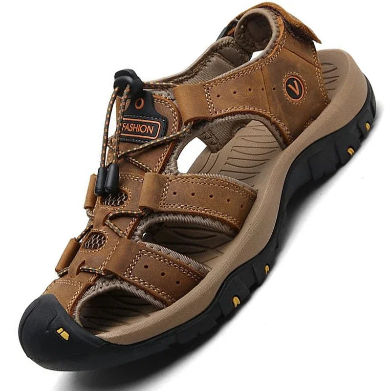Milo Men's Hiking Sandals | Premium Leather, Comfortable and Durable 5