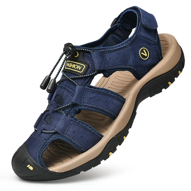Milo Men's Hiking Sandals | Premium Leather, Comfortable and Durable 6