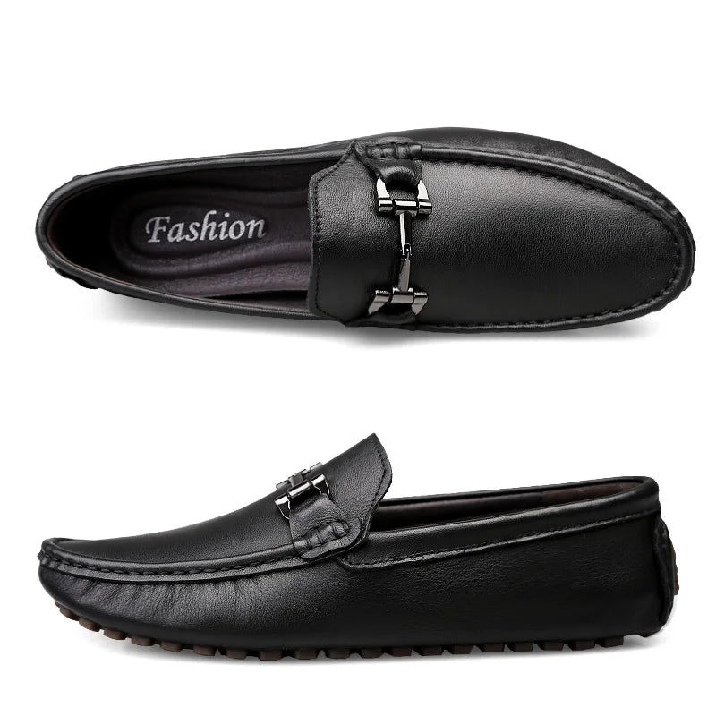 Milo Men's Moccasins | Breathable PU Leather, Comfortable and Stylish 2
