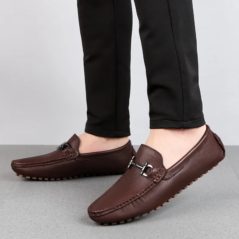 Milo Men's Moccasins | Breathable PU Leather, Comfortable and Stylish 3