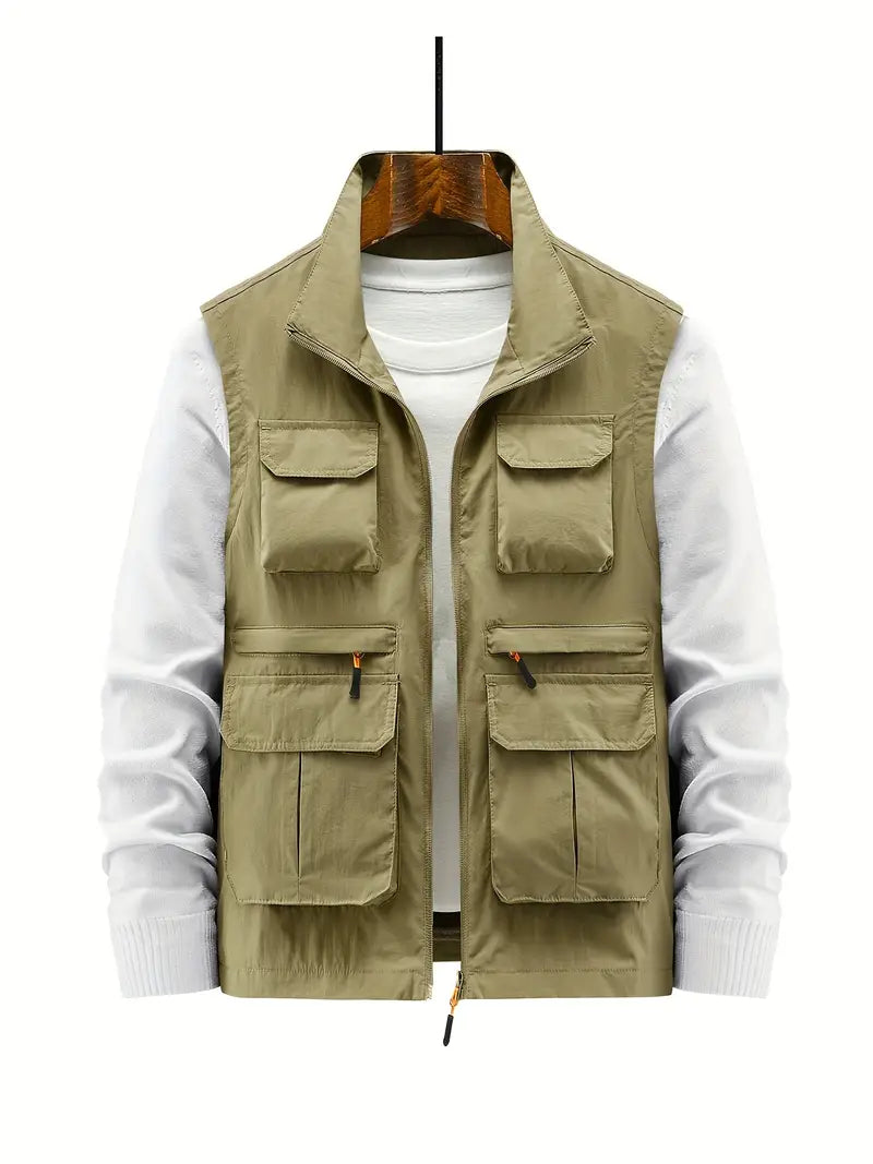 Milo Men's Vest | Premium Multi-Pocket Design 10