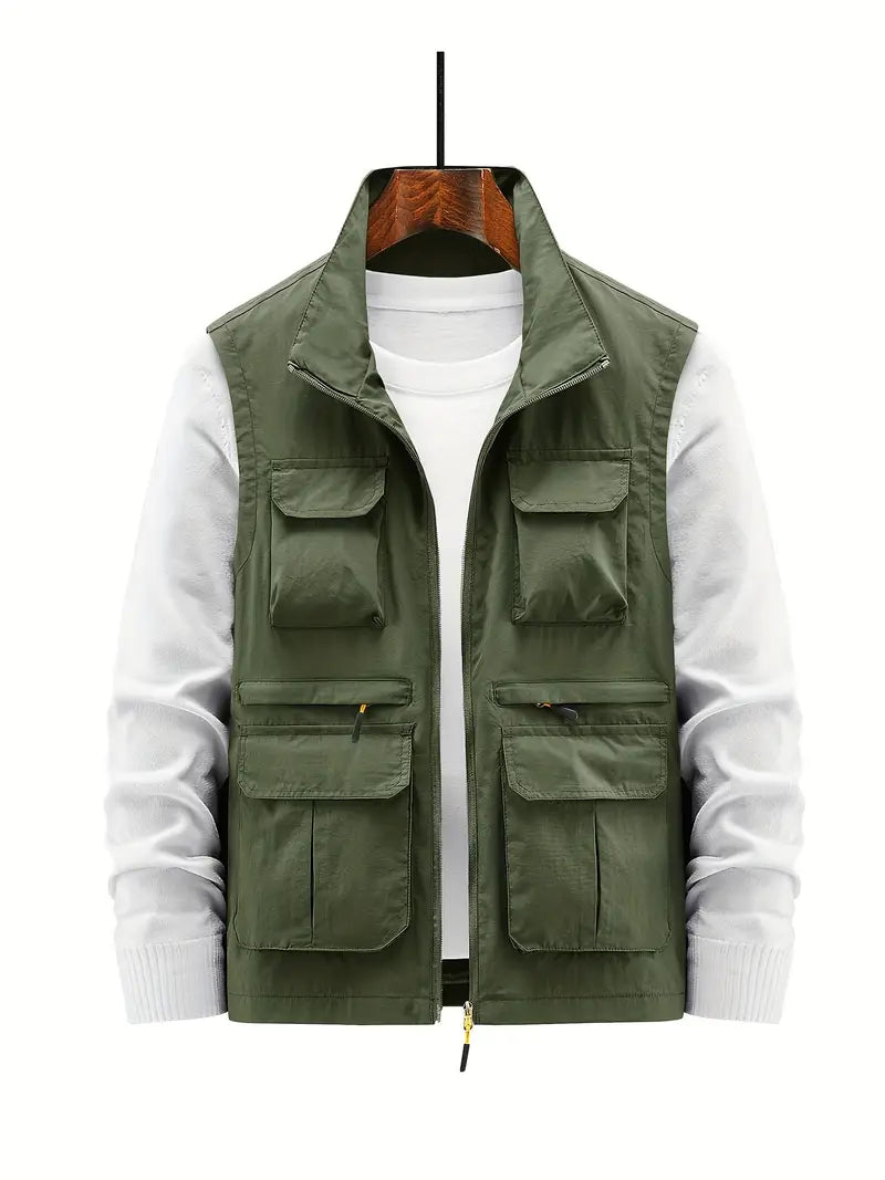 Milo Men's Vest | Premium Multi-Pocket Design 11