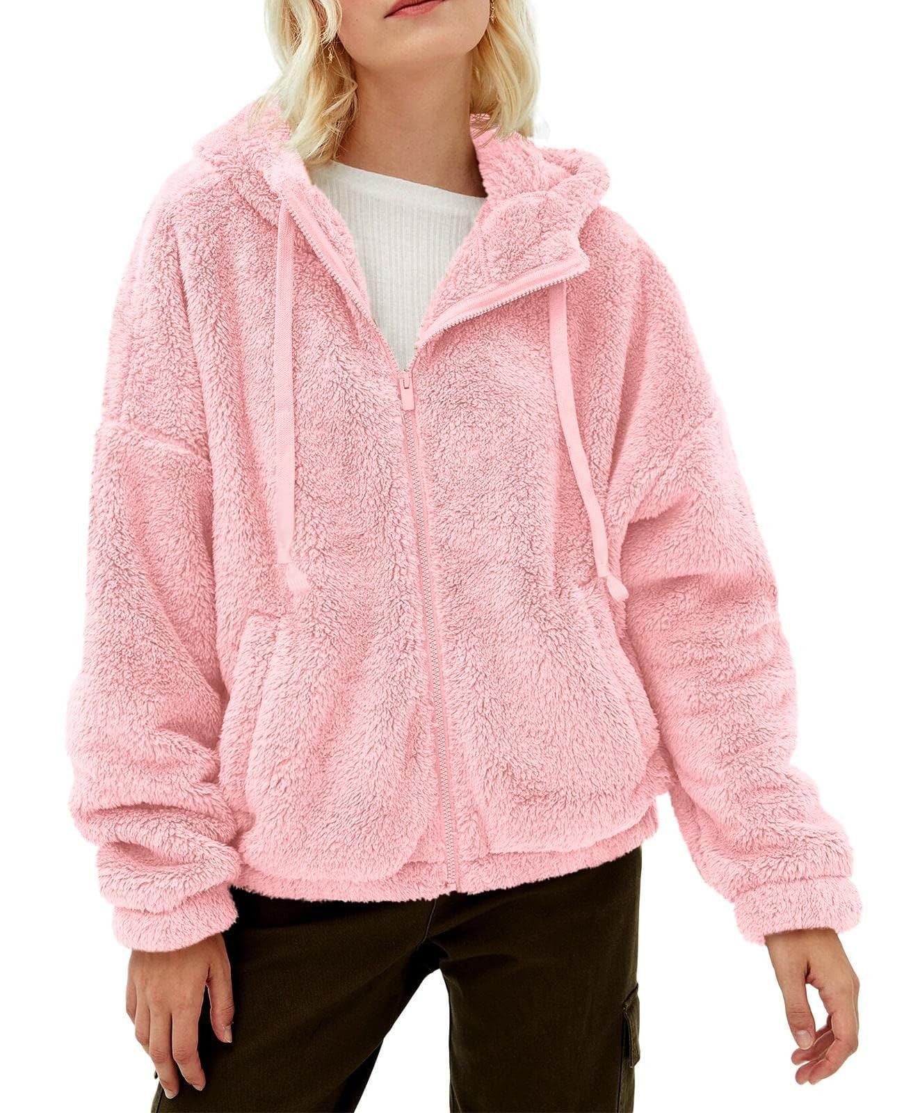 Mira Women's Fleece Jacket | Comfortable Hood, Warm and Practical 0