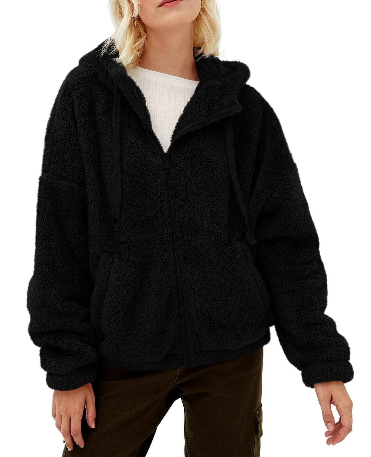 Mira Women's Fleece Jacket | Comfortable Hood, Warm and Practical 4