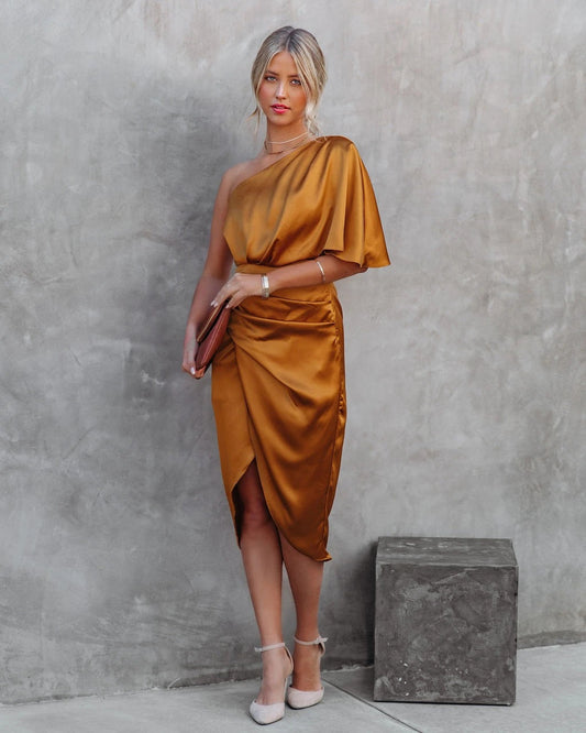 Mira Women's Long Dress | Luxurious Fabric, Flattering Fit 1