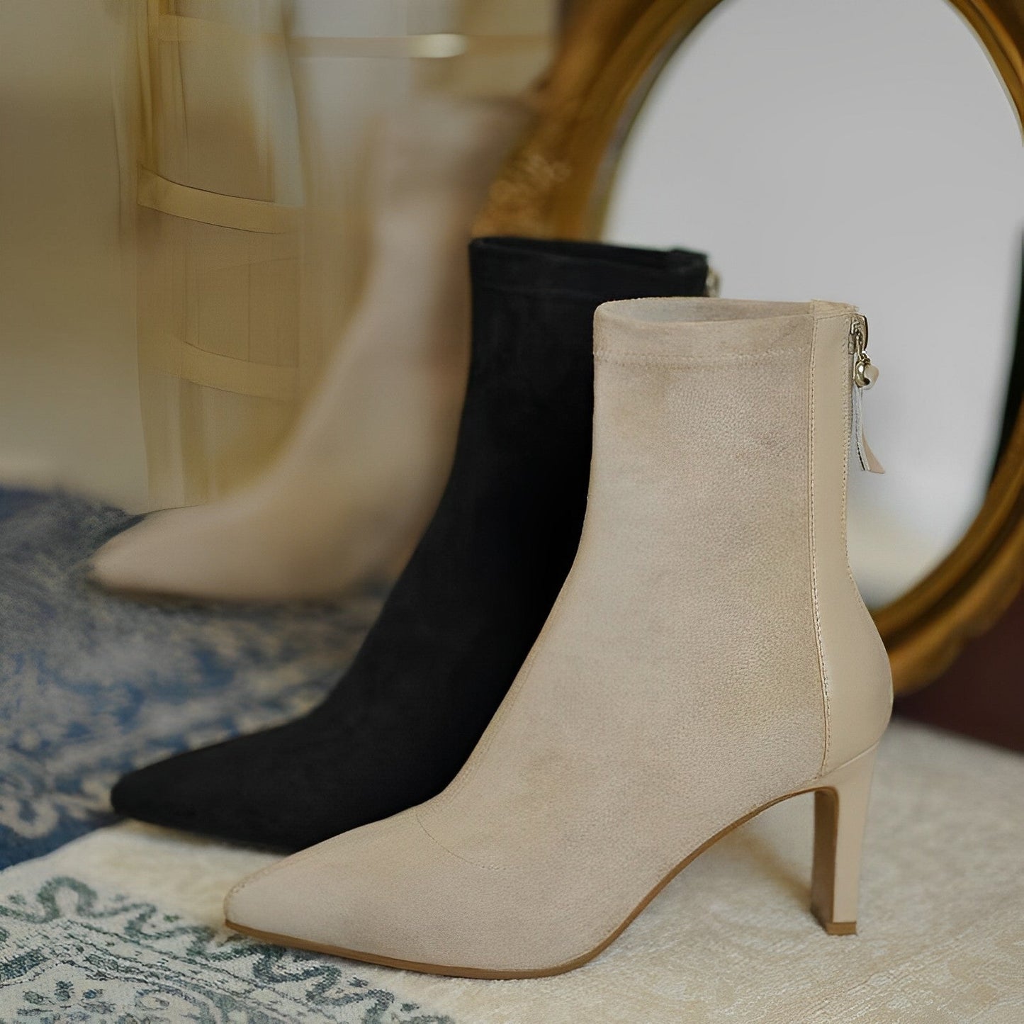 NORELLA | Elegant Ankle Boots with Pointed Toe 4