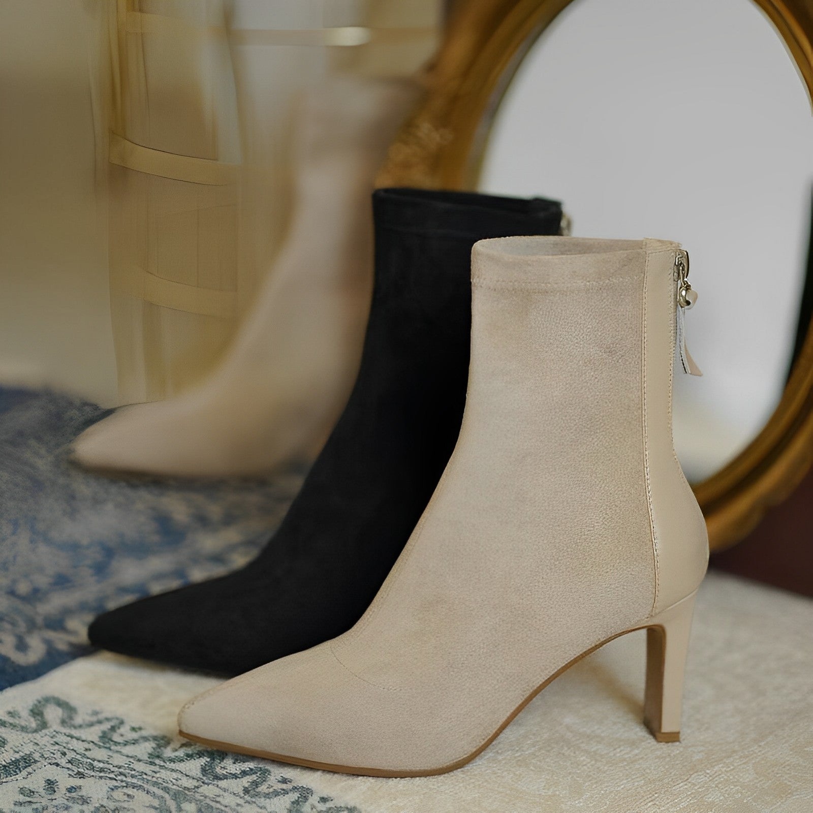 NORELLA | Elegant Ankle Boots with Pointed Toe 4