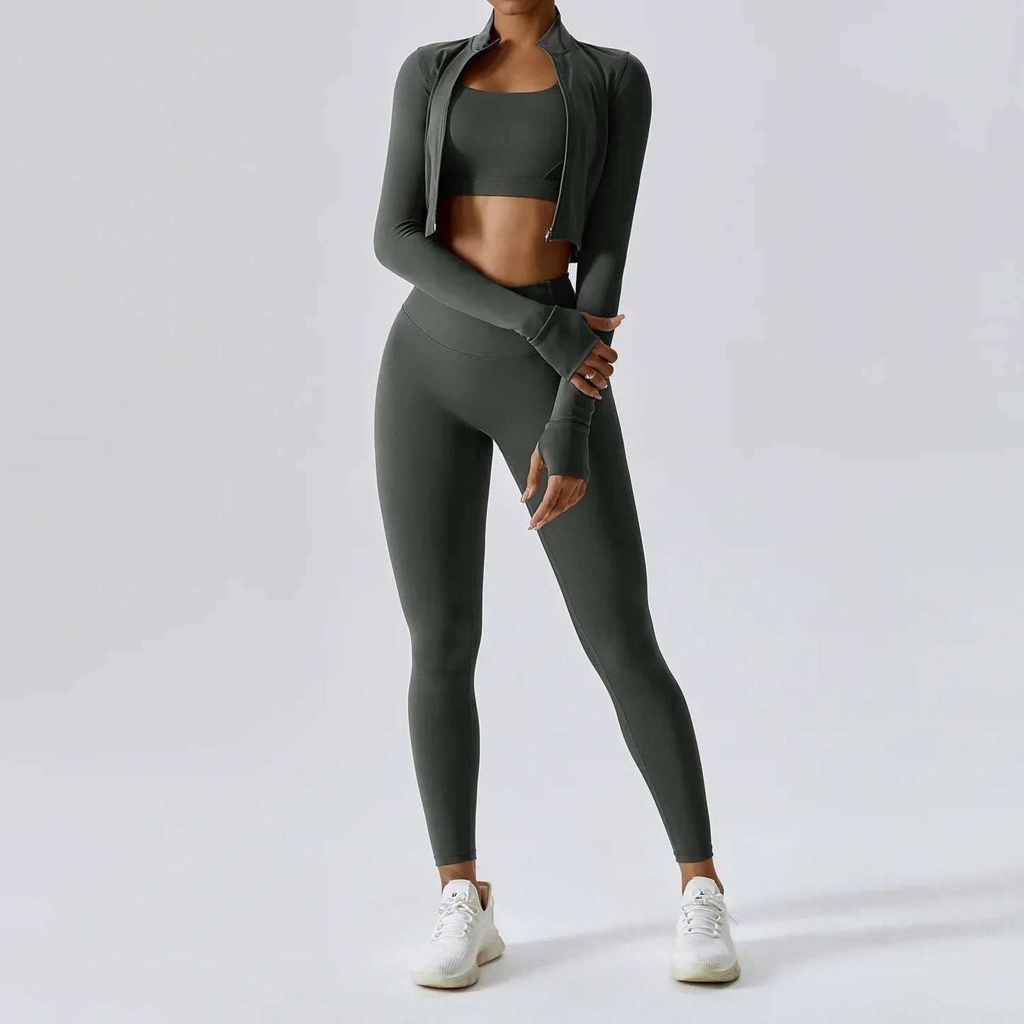 NYRA | Seamless Sports Set with Sculpting Fit and Breathable Comfort 10