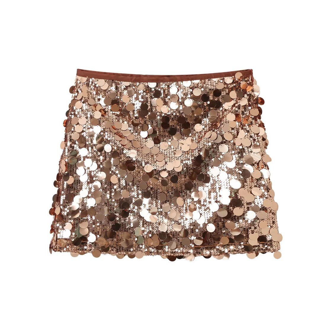 Nayla | Chic Sequin Skirt for Festive Evenings 4