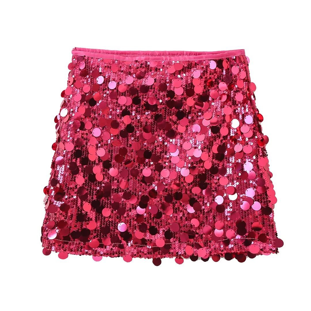 Nayla | Chic Sequin Skirt for Festive Evenings 5