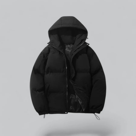 Niels Men's Winter Jacket | Quilted with Hood, Functional Comfort 0