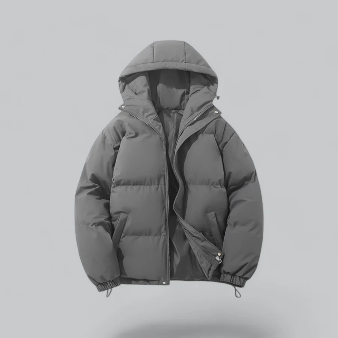 Niels Men's Winter Jacket | Quilted with Hood, Functional Comfort 2