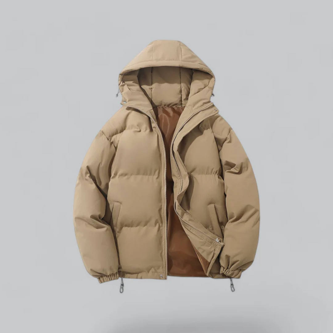 Niels Men's Winter Jacket | Quilted with Hood, Functional Comfort 3