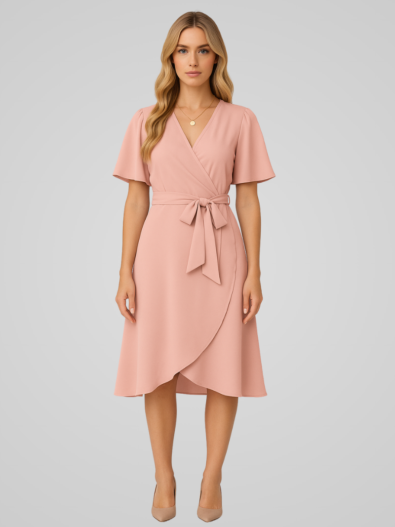 Noa | Elegant Summer Dress with V-neck for Women 0