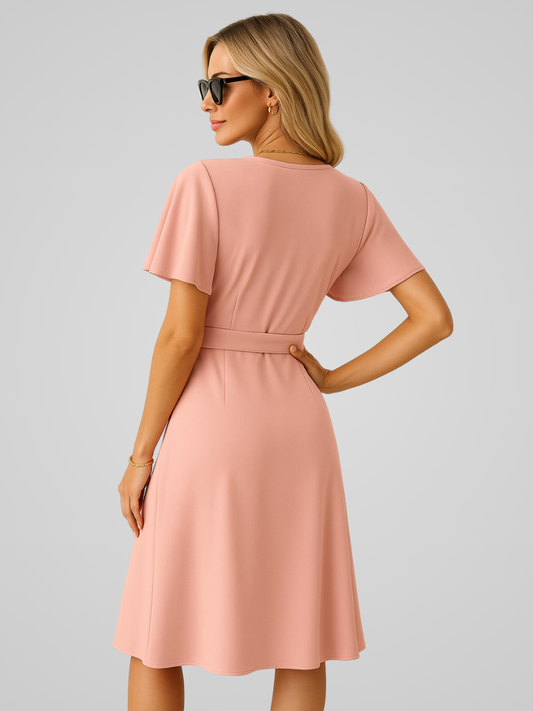 Noa | Elegant Summer Dress with V-neck for Women 1