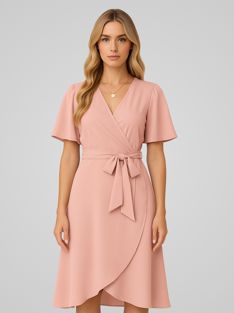 Noa | Elegant Summer Dress with V-neck for Women 2