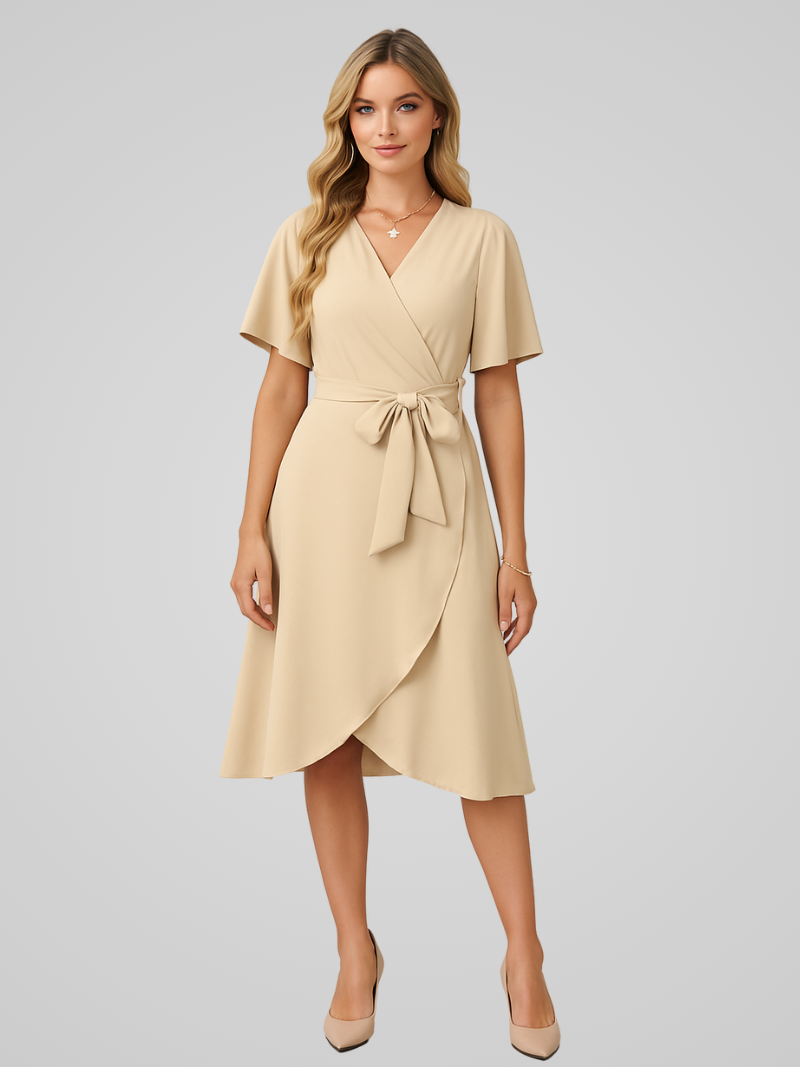 Noa | Elegant Summer Dress with V-neck for Women 5