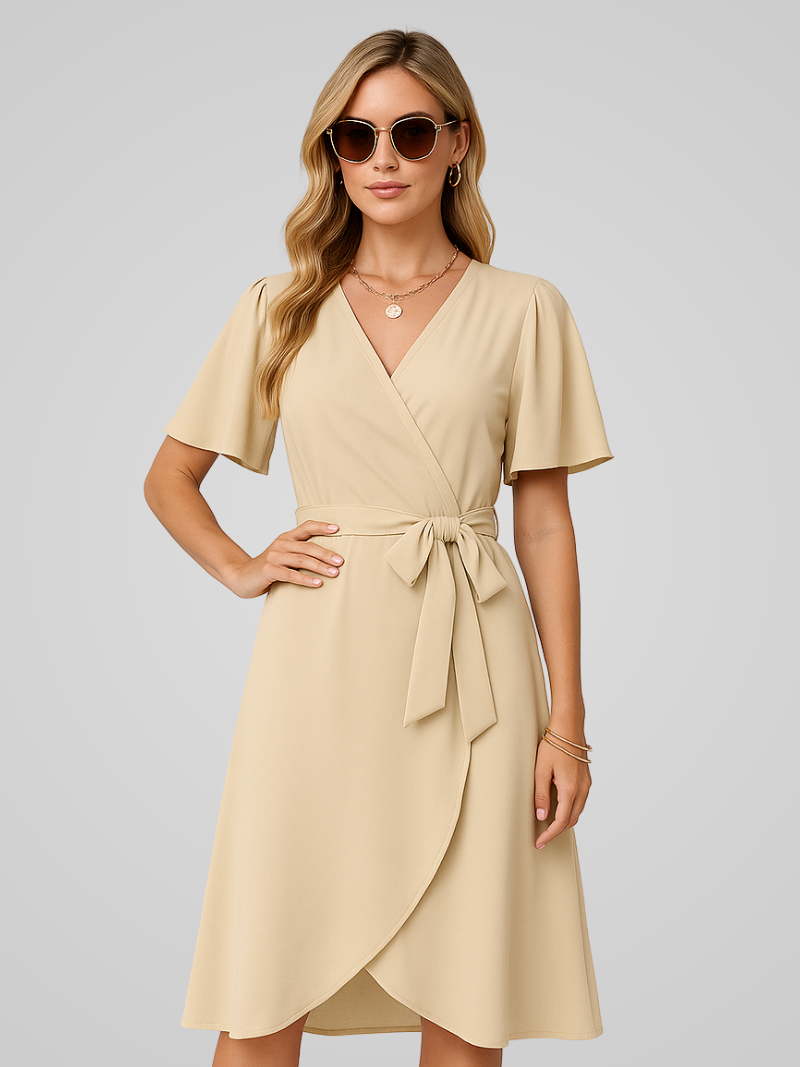Noa | Elegant Summer Dress with V-neck for Women 7